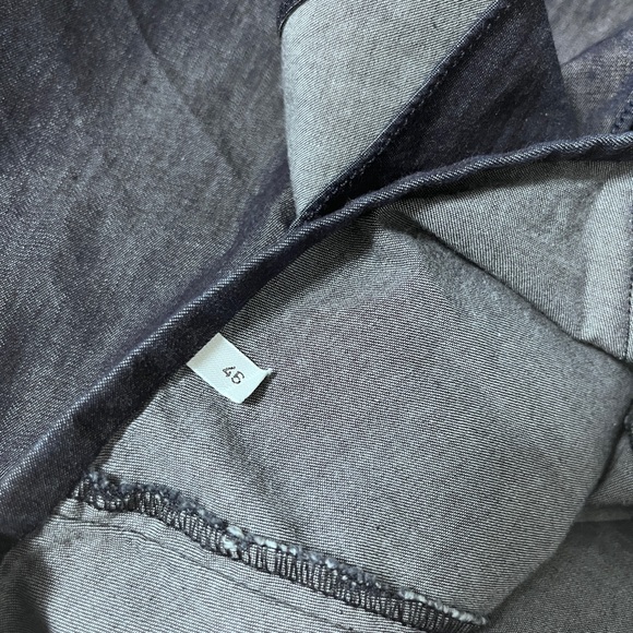 NWT - Ice Iceberg Women’s Denim Look Long Skirt - Made it Italy - US S, L - Picture 11 of 11